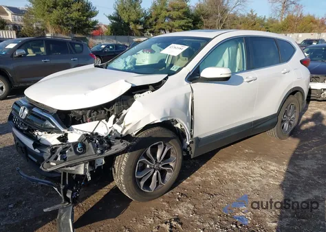 2022 Honda Cr-V Awd Ex-L from USA, damaged, VIN 5J6RW2H87NA009558